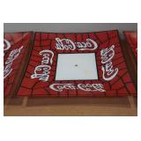 *3* Vintage Coca-Cola Lamp Shades