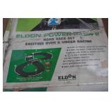 Vintage Eldon Power Pack 8 Road Race Slot Car Set