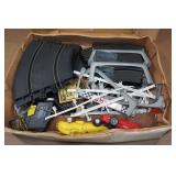 Vintage Eldon Power Pack 8 Road Race Slot Car Set