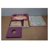Vintage Scrabble Board Game - Wood Tiles