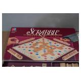 Vintage Scrabble Board Game - Wood Tiles