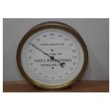 Antique Brass Candle Wax Themometer