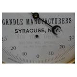 Antique Brass Candle Wax Themometer