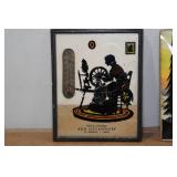 *3* Antique Advertising Silhouette Thermometers