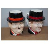 *2* Ceramic Mugs - Stan Laurel & Oliver Hardy
