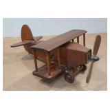 Musical Wood Airplane