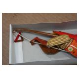 Vintage Look Tin Litho Climbing Monkey