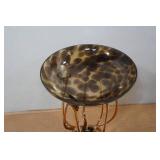 Vintage Jozefina Krosno Jellyfish Bowl