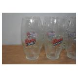 *13* Coors Light Football Shaped Pint Glasses