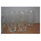 *13* Coors Light Football Shaped Pint Glasses