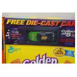 Vintage Cereal Boxes with Free Diecast Cars Included