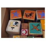 Assorted Vintage Childrens Blocks