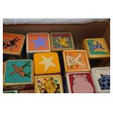 Assorted Vintage Childrens Blocks