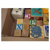 Assorted Vintage Childrens Blocks