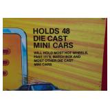 48-Car Deluxe Car Case with Cars - Hot Wheels Crash 