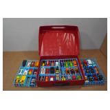 48-Car Deluxe Car Case with Cars - Hot Wheels Crash 