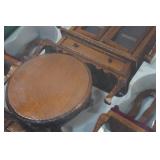 Vintage Toy Miniatures Wooden Dining Room Doll House Set