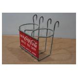 Vintage Coca-Cola "While Shopping" Bottle Holder