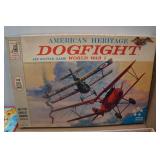 Vintage American Heritage Dogfight Air Battle Board Game