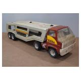 Vintage Tonka Car Hauler Truck & Trailer