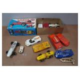 Assorted Vintage Mechanical Toy Cars