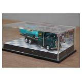 Hot Wheels Elwoody Custom Car on Truck and Trailer