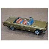 Vintage Japanese Bandai Tin Battery Operated Cadillac