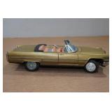 Vintage Japanese Bandai Tin Battery Operated Cadillac