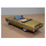 Vintage Japanese Bandai Tin Battery Operated Cadillac