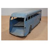 Vintage Keystone Blue Metal Greyhound Bus