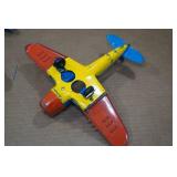 *2* Vintage Hubley Toy Metal Airplanes