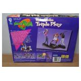 Vintage Warner Bros Space Jam Michael Jordan Triple Play Action Figure Set