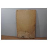 Vintage Carbology Decimal Equivalent Chart