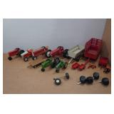 Assorted Vintage Toy Tractors