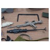 Vintage Rambo Figure with GI Joe Accessories