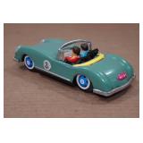 Vintage Tin Friction Toy Sports Car
