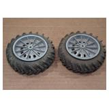 Vintage Firestone Die-Cast Tractor Replacement Wheels and Tires