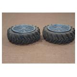Vintage Firestone Die-Cast Tractor Replacement Wheels and Tires