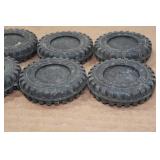 Vintage Rubber Tonka Replacement Tires - 2-3/8"