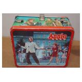 Vintage Annie Metal Lunch Box with 2 Thermoses
