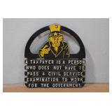 Uncle Sam Novelty Sign