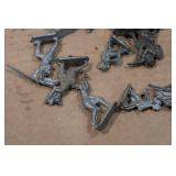 Vintage Cast Metal Miniature Army Men