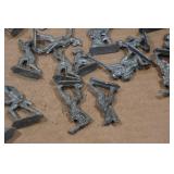 Vintage Cast Metal Miniature Army Men