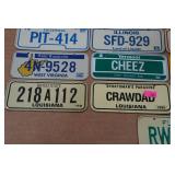 Assorted Collectible Mini License Plates