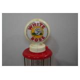 White Rose Gas Pump Replica
