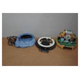 *2* Vintage Train Themed Alarm Clocks