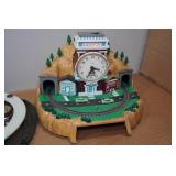 *2* Vintage Train Themed Alarm Clocks