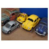 Assorted Toy Volkswagen Cars