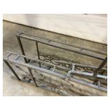 Hand Crafted Metal Garden Arbor