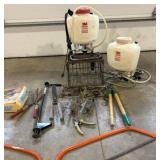 Landscape tools, Traps, Sprayers